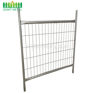 Le contrefort temporaire élevé de barrière de haute qualité galvanisé la clôture provisoire reste galvanisé provisoire attelle de barrière